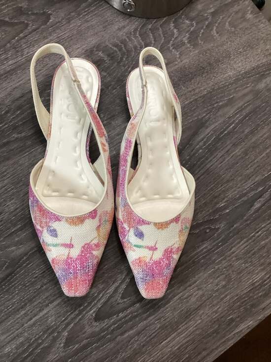 Sarto by Franco Sarto Shoes - Sarto by Franco Sarto Riva 2 Floral Slingback Flats Size 6M